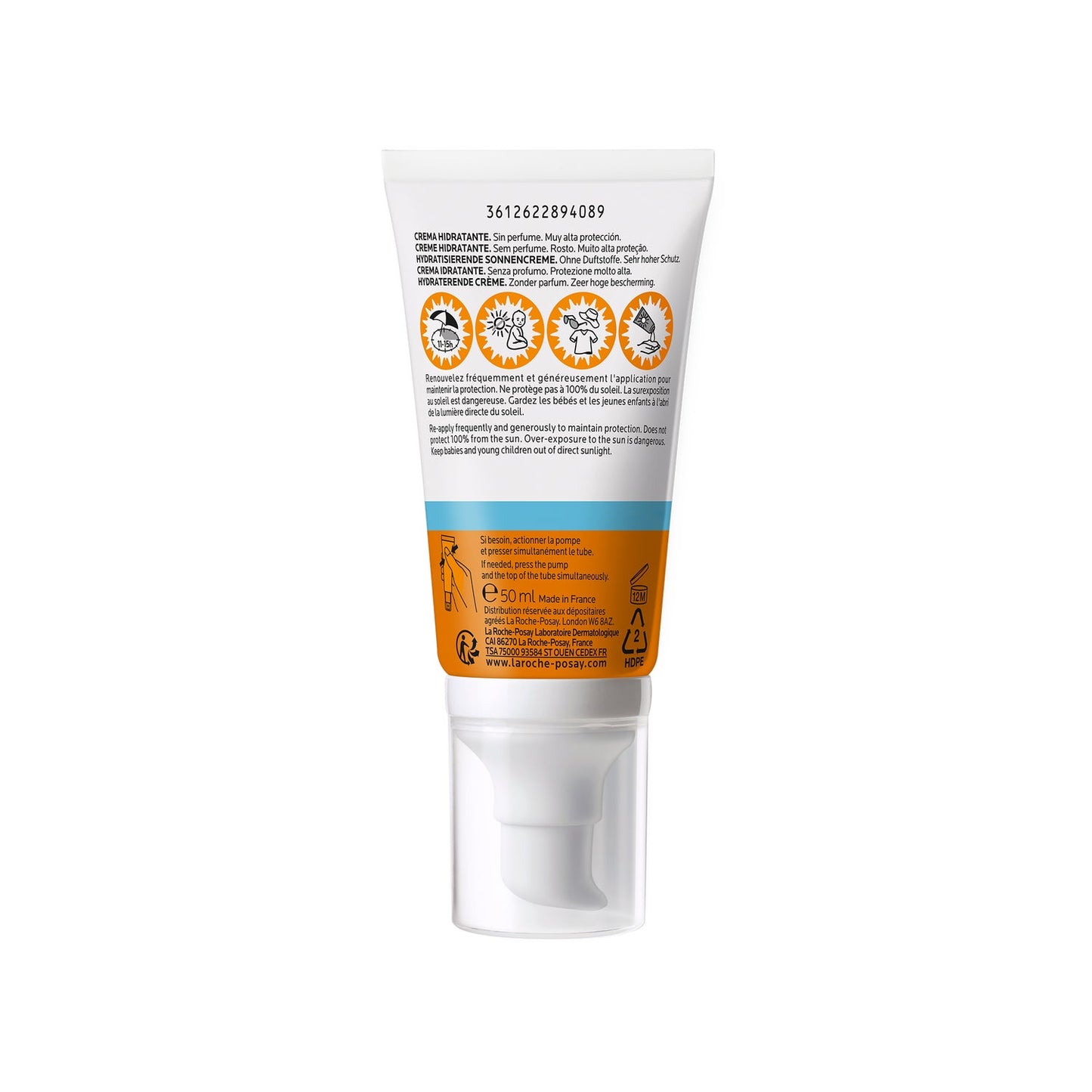 La Roche-Posay Anthelios UVMUNE 400 Crema Hidratante Sin Perfume SPF50+ 50ml