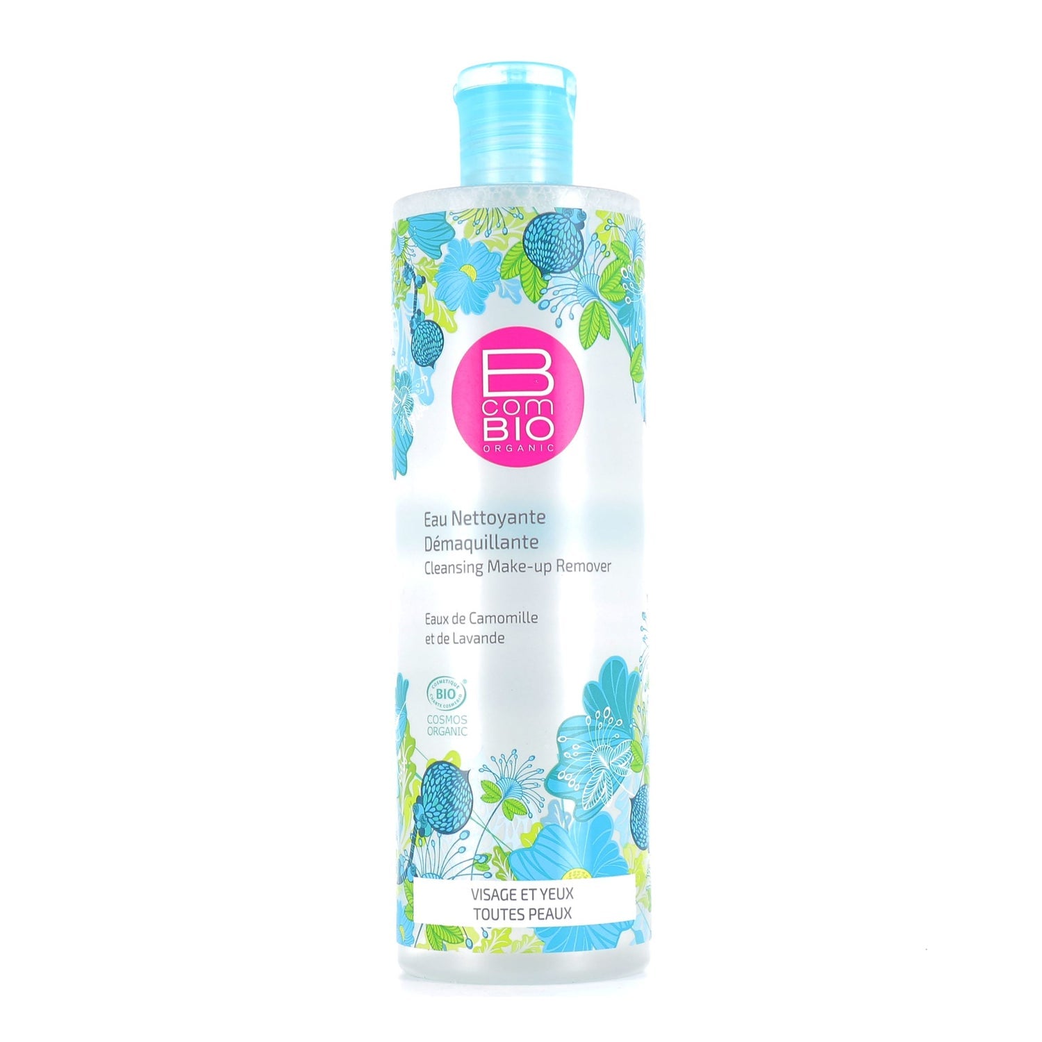 BcomBio ,Maquillaje de Agua de Limpieza Floral Puret 400ml