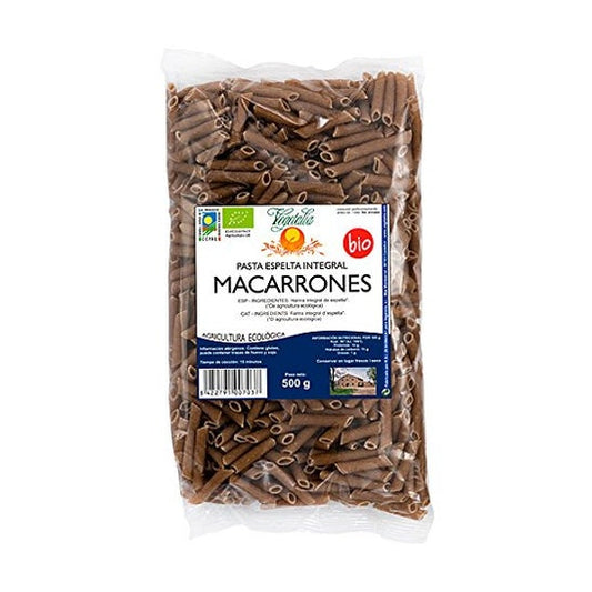 Vegetalia Macarrones Espelta Integral 500g