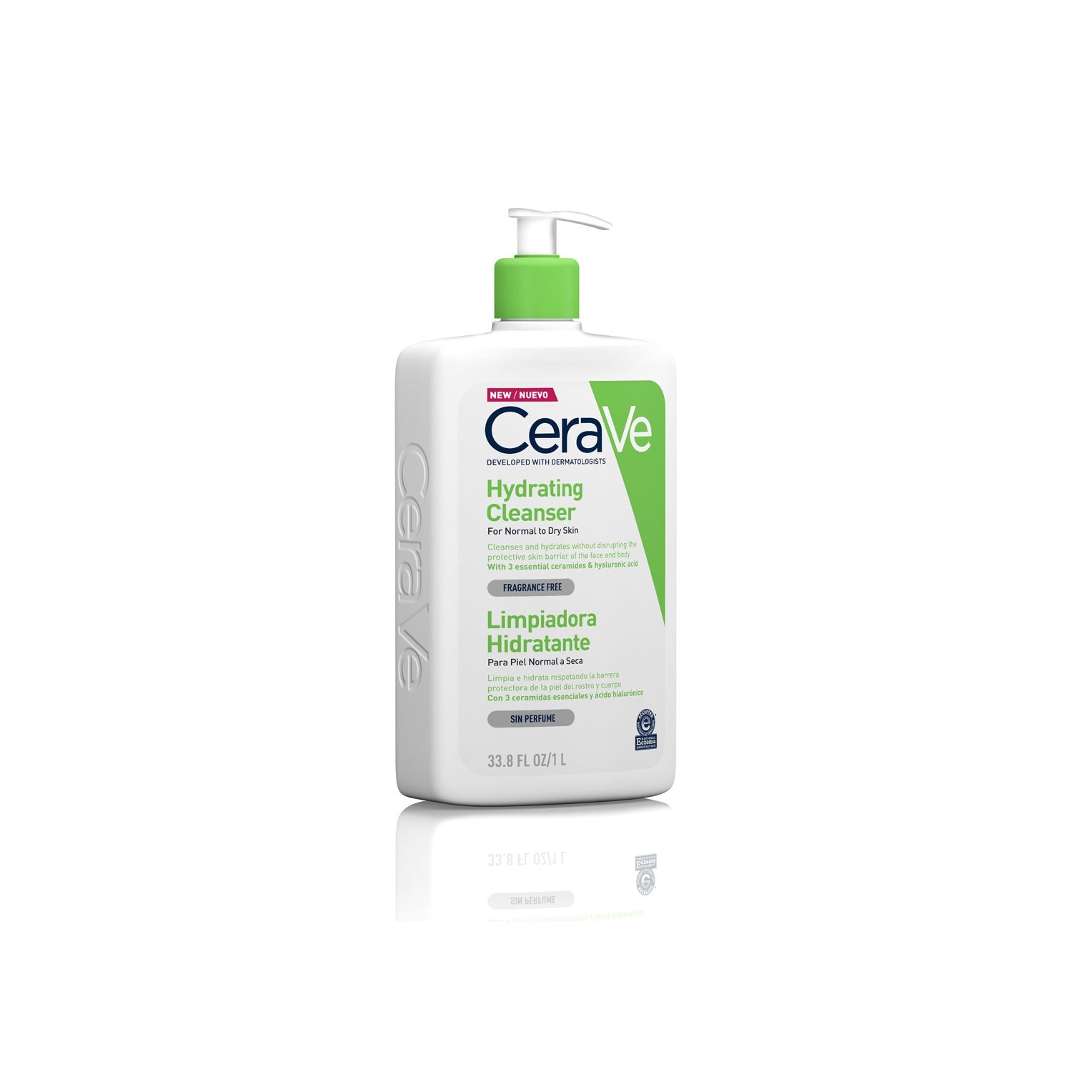 CeraVe Crema Limpiadora Hidratante 1L
