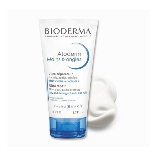 Bioderma Atoderm Mains & Ongles Crema de Manos Hidratante 50ml