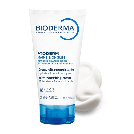 Bioderma Atoderm Mains & Ongles Crema de Manos Hidratante 50 ml