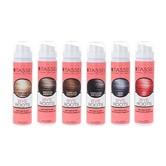 Eurostil Bye Roots Spray Cubre Canas Castaño Claro 75 ml