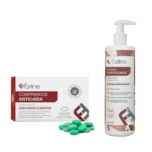 Farline Programa Anticaída 56comp + Champú 500ml