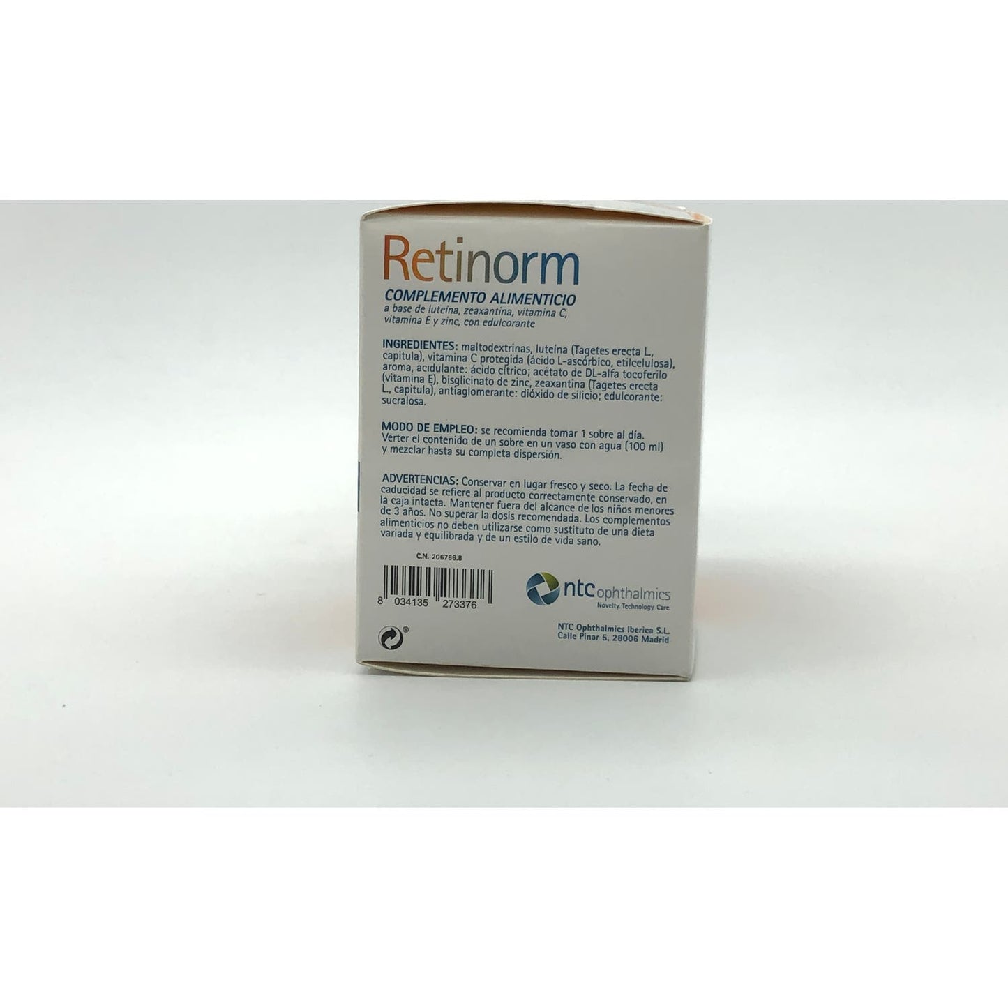 NTC Retinorm 30 sobres
