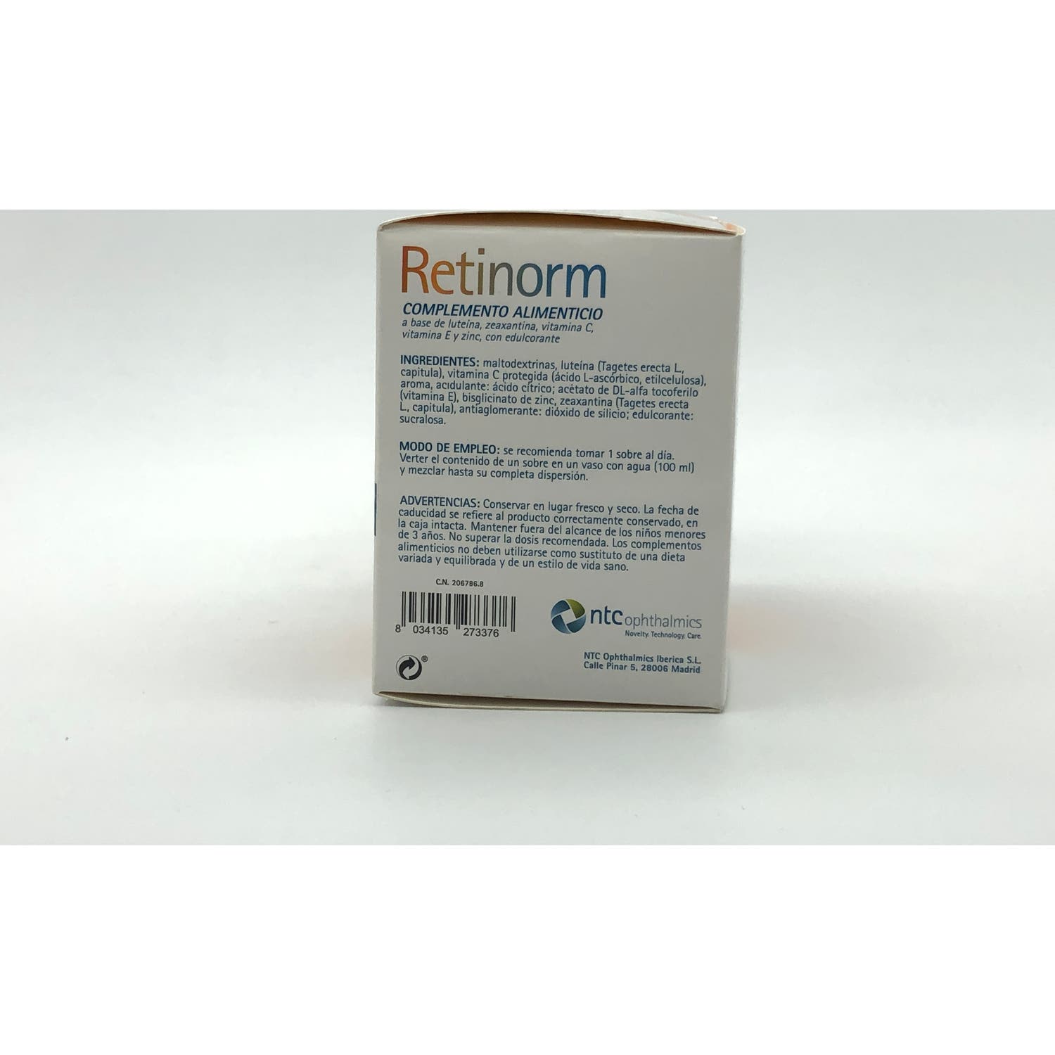NTC Retinorm 30 sobres