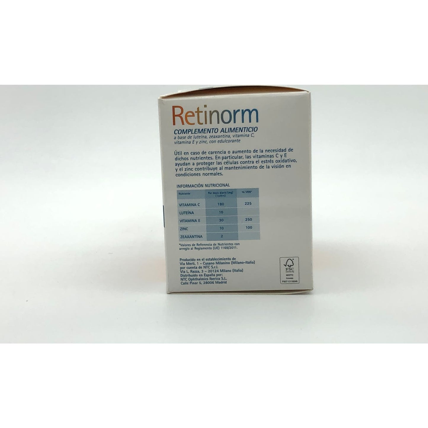 NTC Retinorm 30 sobres