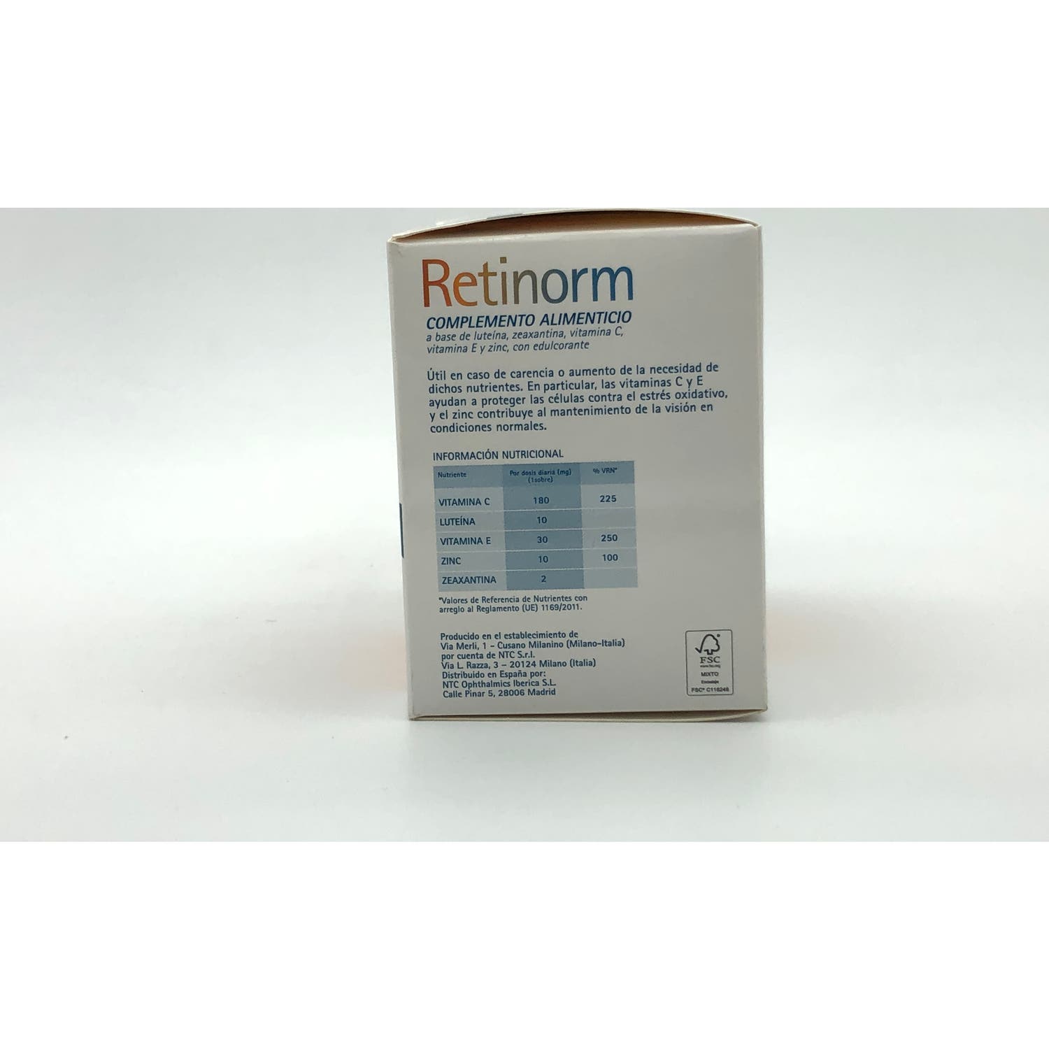 NTC Retinorm 30 sobres