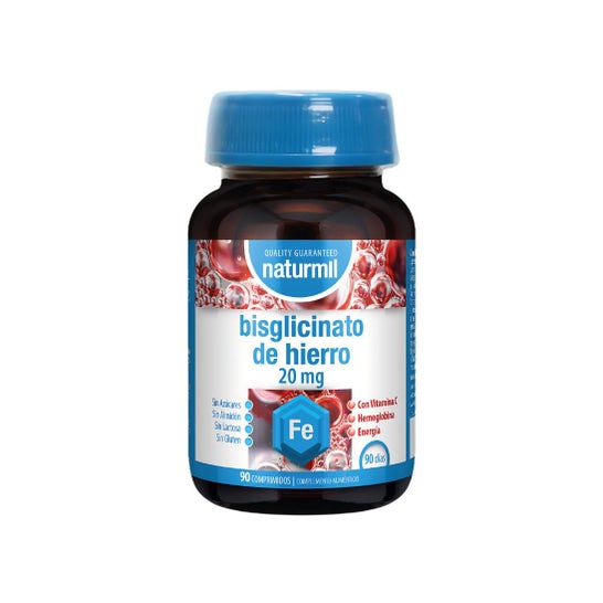 Naturmil Hierro Bisglicinato 20 mg 90 comp