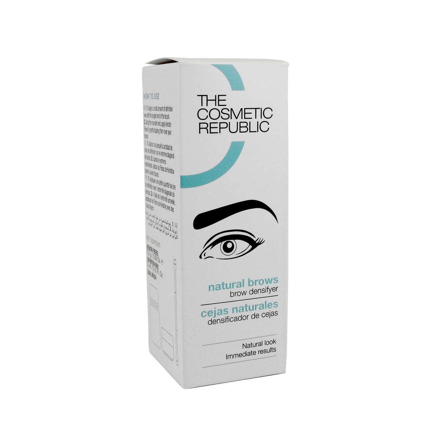 The Cosmetic Republic Natural Brows Castaño oscuro 1 kit