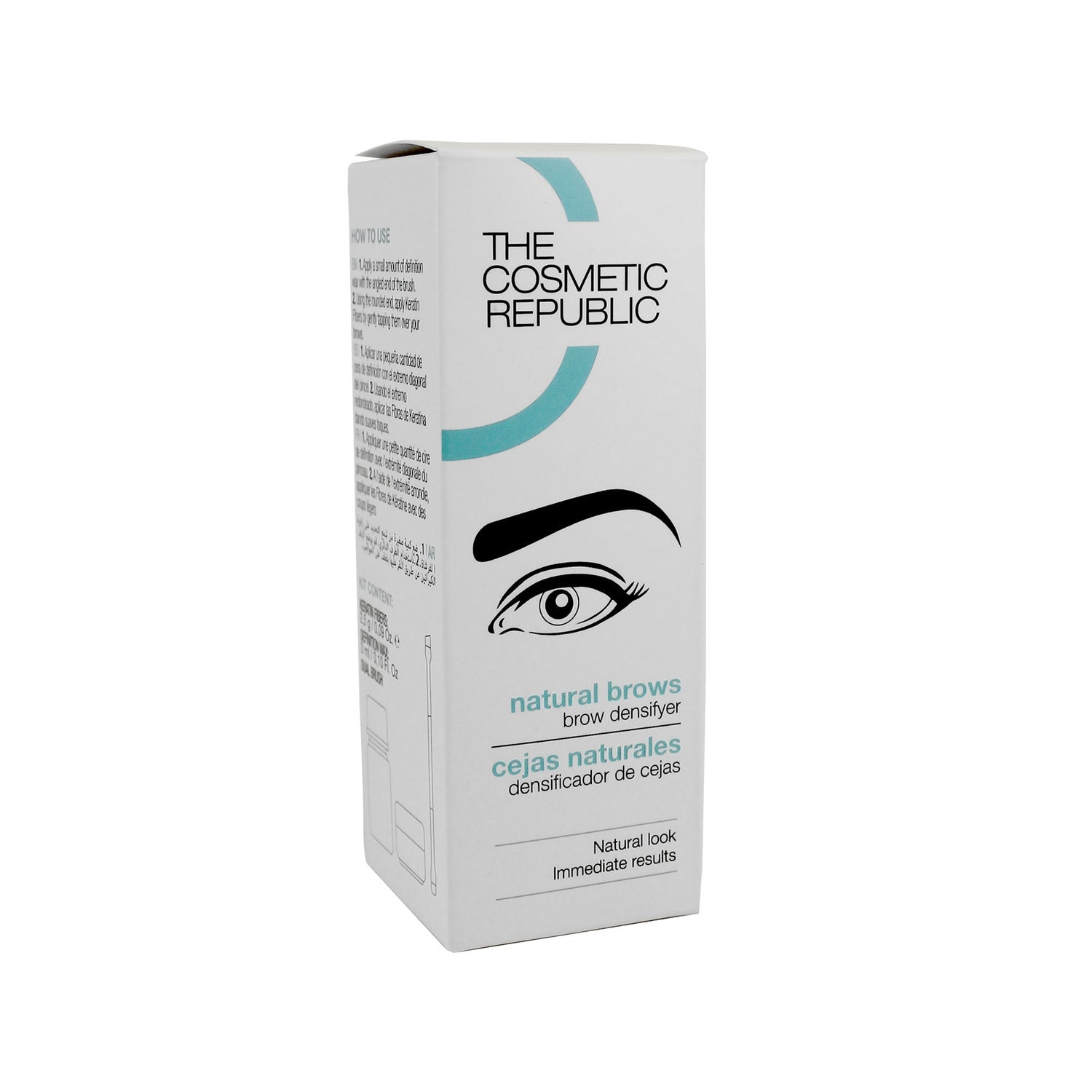 The Cosmetic Republic Natural Brows Castaño oscuro 1 kit