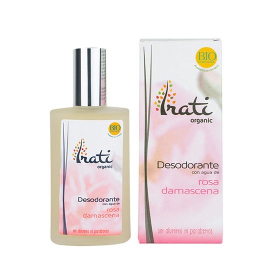 Irati Organic Desodorante Spray de Rosa Damascena BIO 100 ml