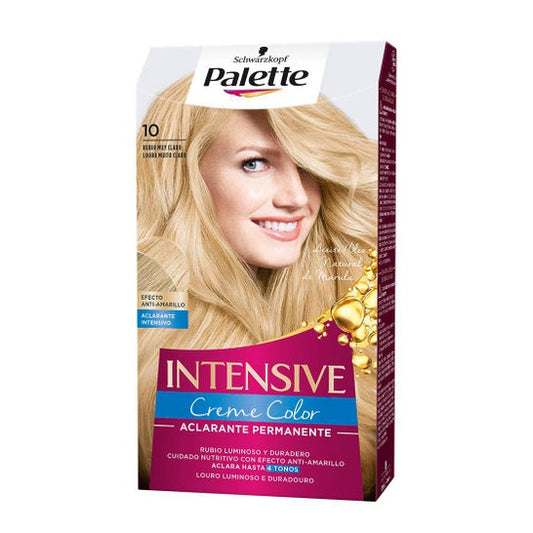 Schwarzkopf Kit Tinte Palette Intensive 10 Rubio Muy Claro