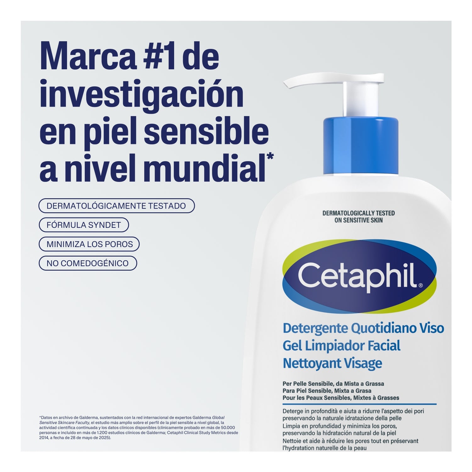 Cetaphil Gel Limpiador Facial Diario 236ml