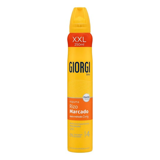 Giorgi Espuma Fijadora Método Curly Nº4 Rizos Marcados 250ml