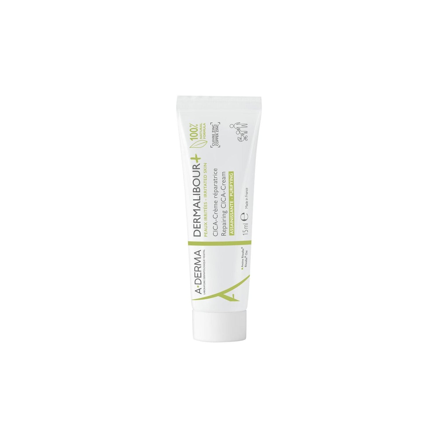 A-Derma Dermalibour+ CICA Crema Reparadora 15ml