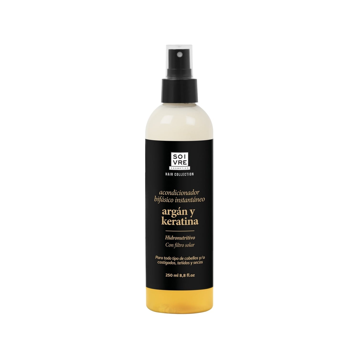 Soivre Bifásico Argán-keratina 250ml