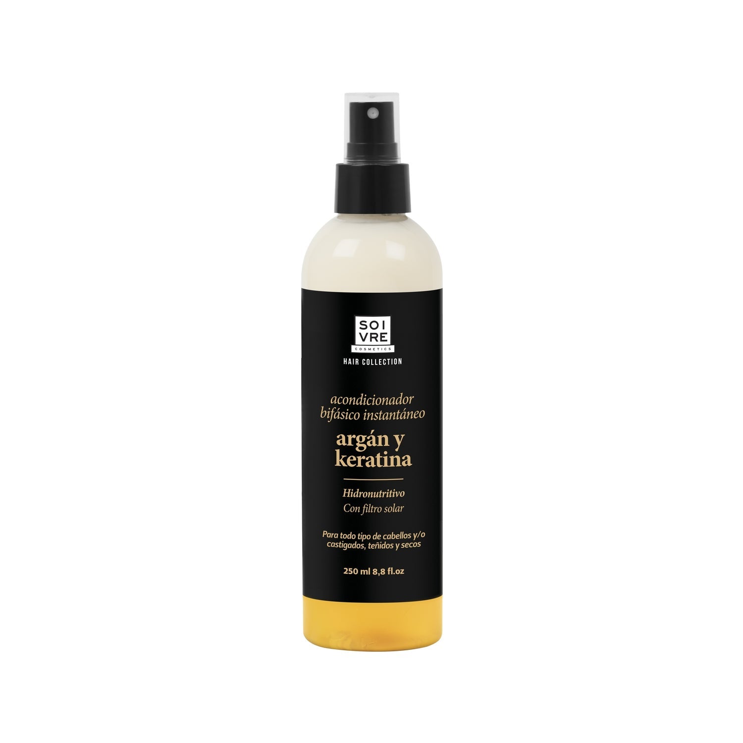 Soivre Bifásico Argán-keratina 250ml