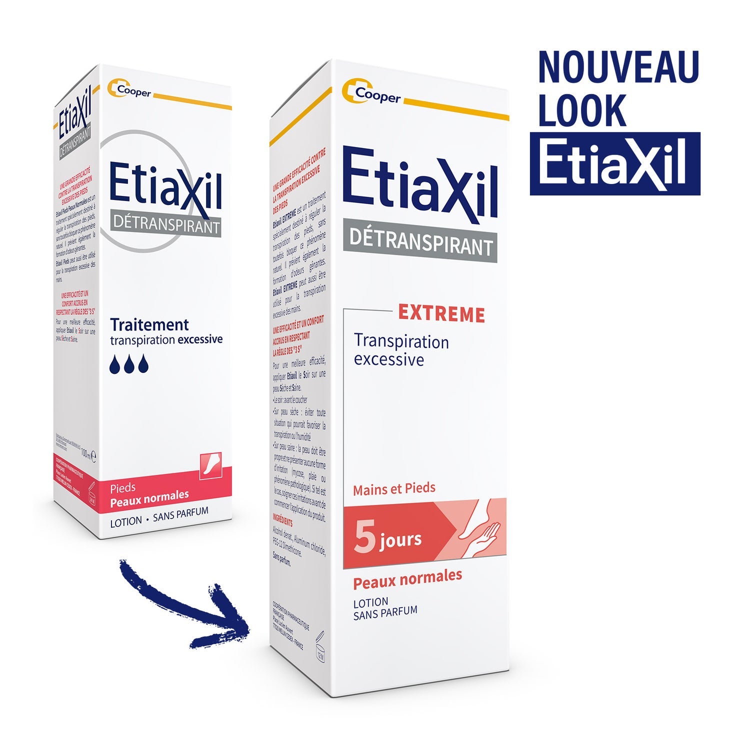 Etiaxil Détranspirante Extreme Pies Piel Normal 100ml