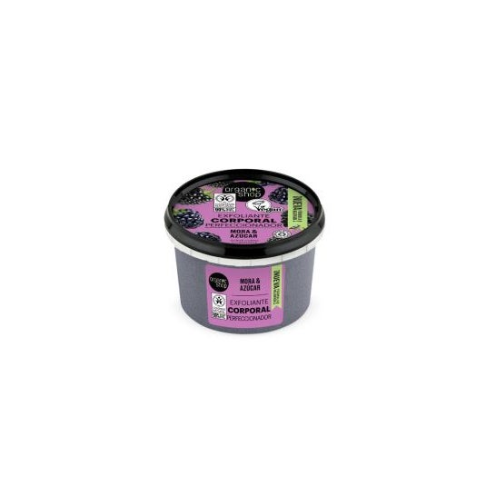Organic Shop Exfoliante Corporal Hidratante Mora y Azúcar 250ml