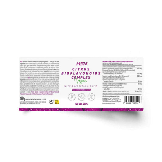 HSN Bioflavonoides Cítricos Complex 120vcaps