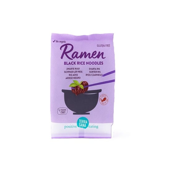 Terrasana Fideos Ramen de Arroz Negro 280 g