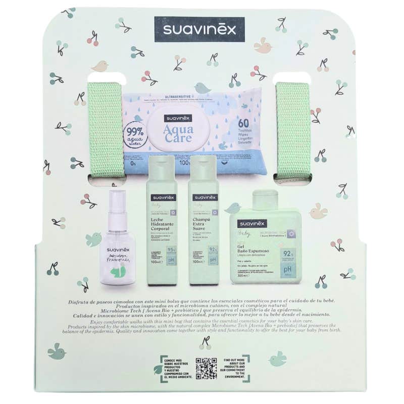 Suavinex Baby Care Mini Bag Set Verde