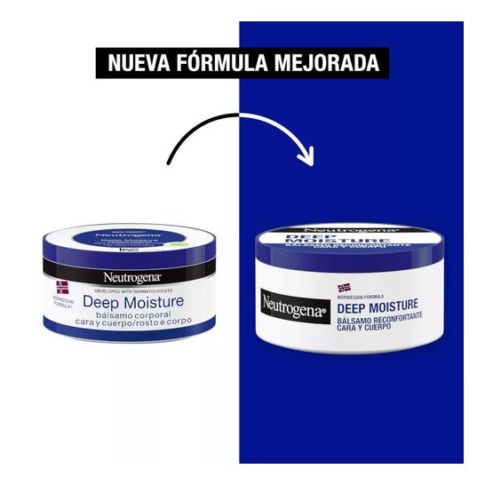 Neutrogena Bálsamo Hidratación Profunda Rostro y Cuerpo 2x300ml