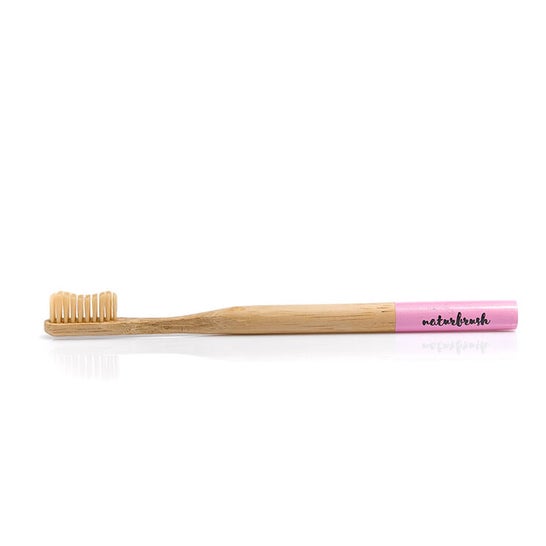 Beter Cepillo Dental Bambú Rosa 1ud
