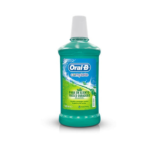Oral-B Complete colutorio sin alcohol menta 500ml