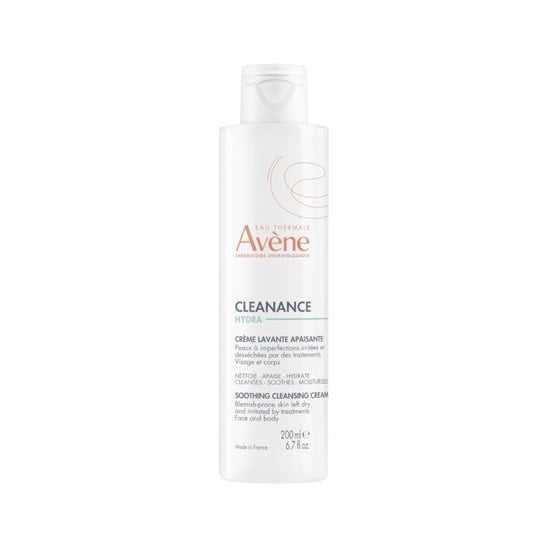 Avène Cleanance Hydra Crema Limpiadora Calmante 200ml