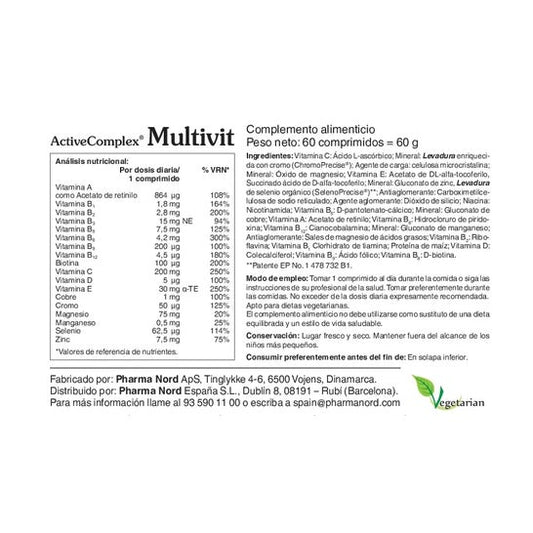 ActiveComplex® Multivit 60comp