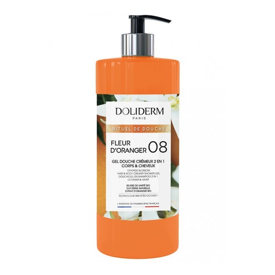 Doliderm gel Douche Cremeux 08 Fleur D'Oranger 1 L