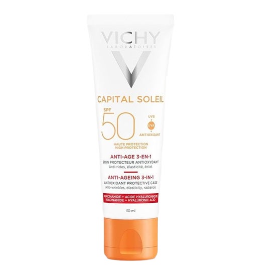 Vichy Capital Soleil Antiedad 3 en 1 SPF50 50ml