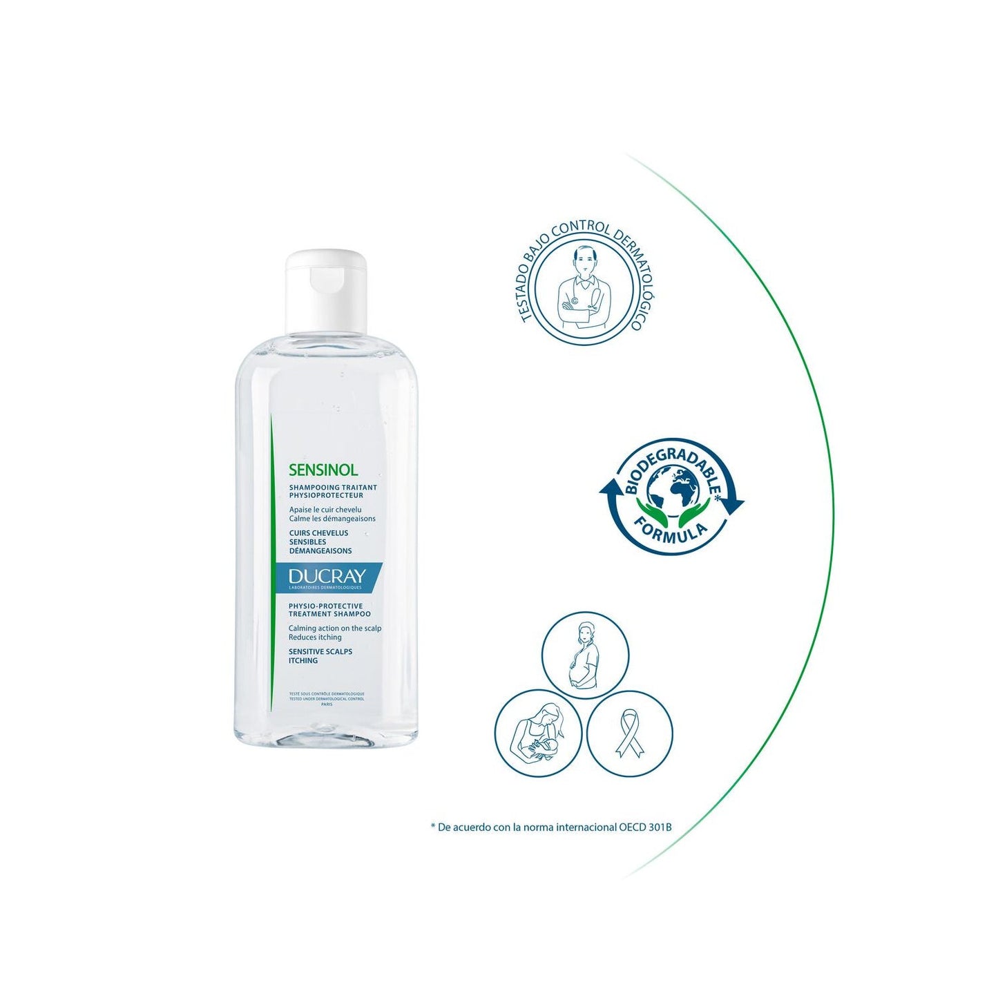 Ducray Sensinol Champú Tratante 200ml