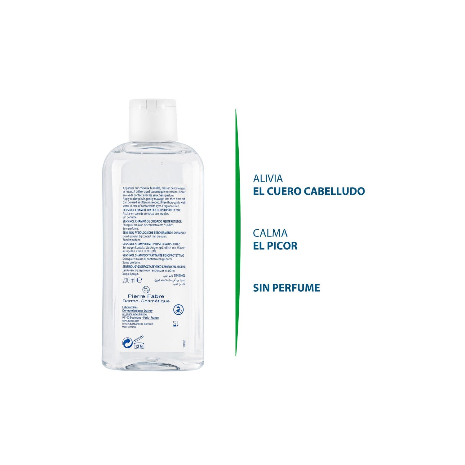Ducray Sensinol Champú Tratante 200ml