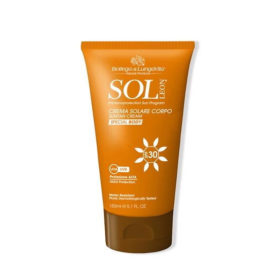 Bottega di LungaVita Sol León Crema Solar Cuerpo SPF30 150ml