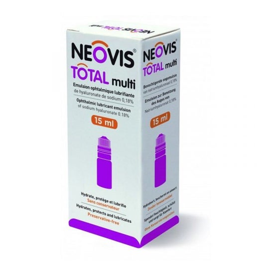 Neovis Total Multi Emulsión Oftálmica Lubricante 15ml
