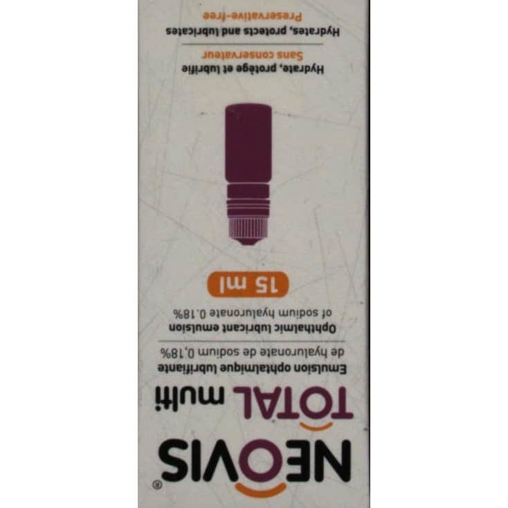 Neovis Total Multi Emulsión Oftálmica Lubricante 15ml