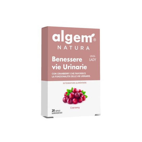 Algem Natura Lady Bienestar Tracto Urinario 20 caps
