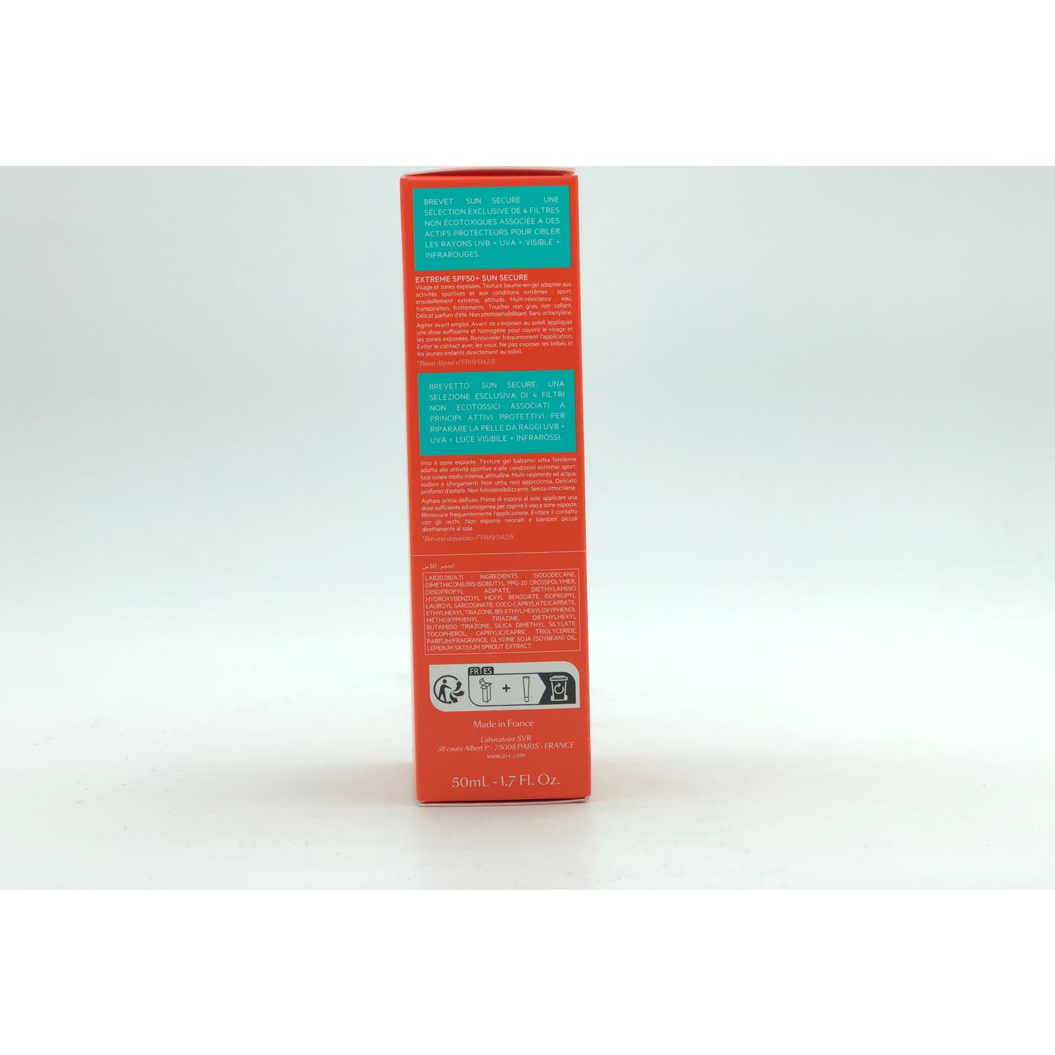 SVR Sun Secure Extreme Gel Ultra Mate SPF50+ 50ml