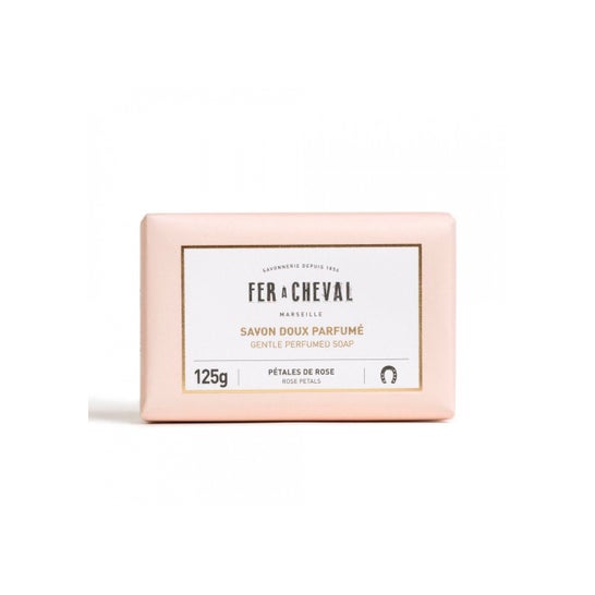Fer à Cheval Jabón Pétalos de Rosa 125 g