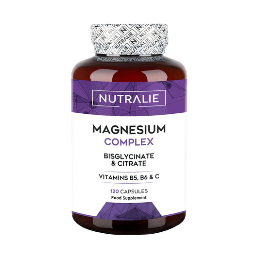 Nutralie Magnesio Complex + Bisglicinato y Citrato 120caps
