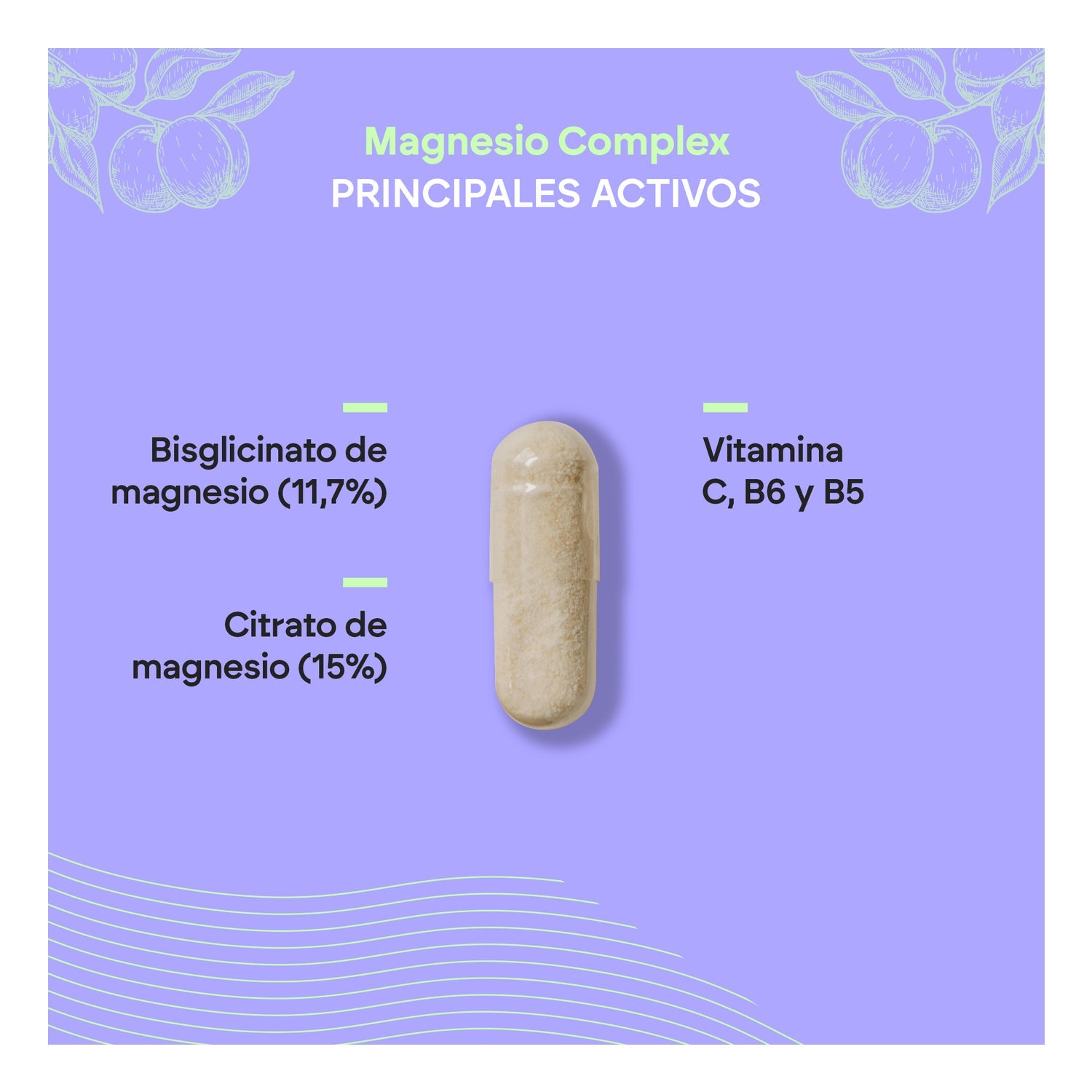 Nutralie Magnesio Complex + Bisglicinato y Citrato 120caps