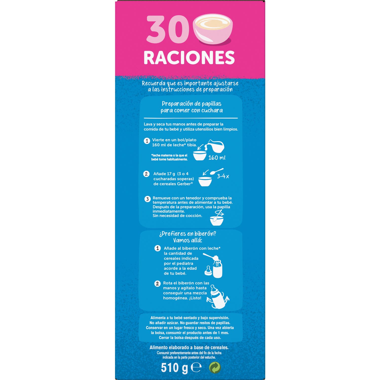 Gerber Multicereales 0% 0% 510g