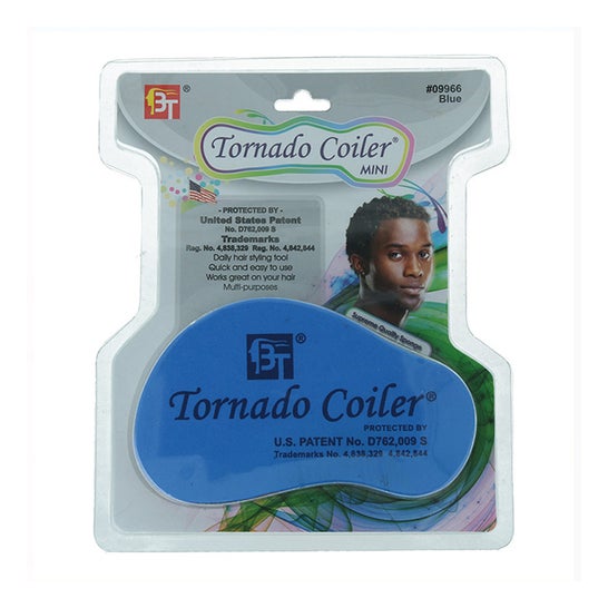 Beauty Town Tornado Coiler Mini Esponja Azul 10mm 09966 1ud