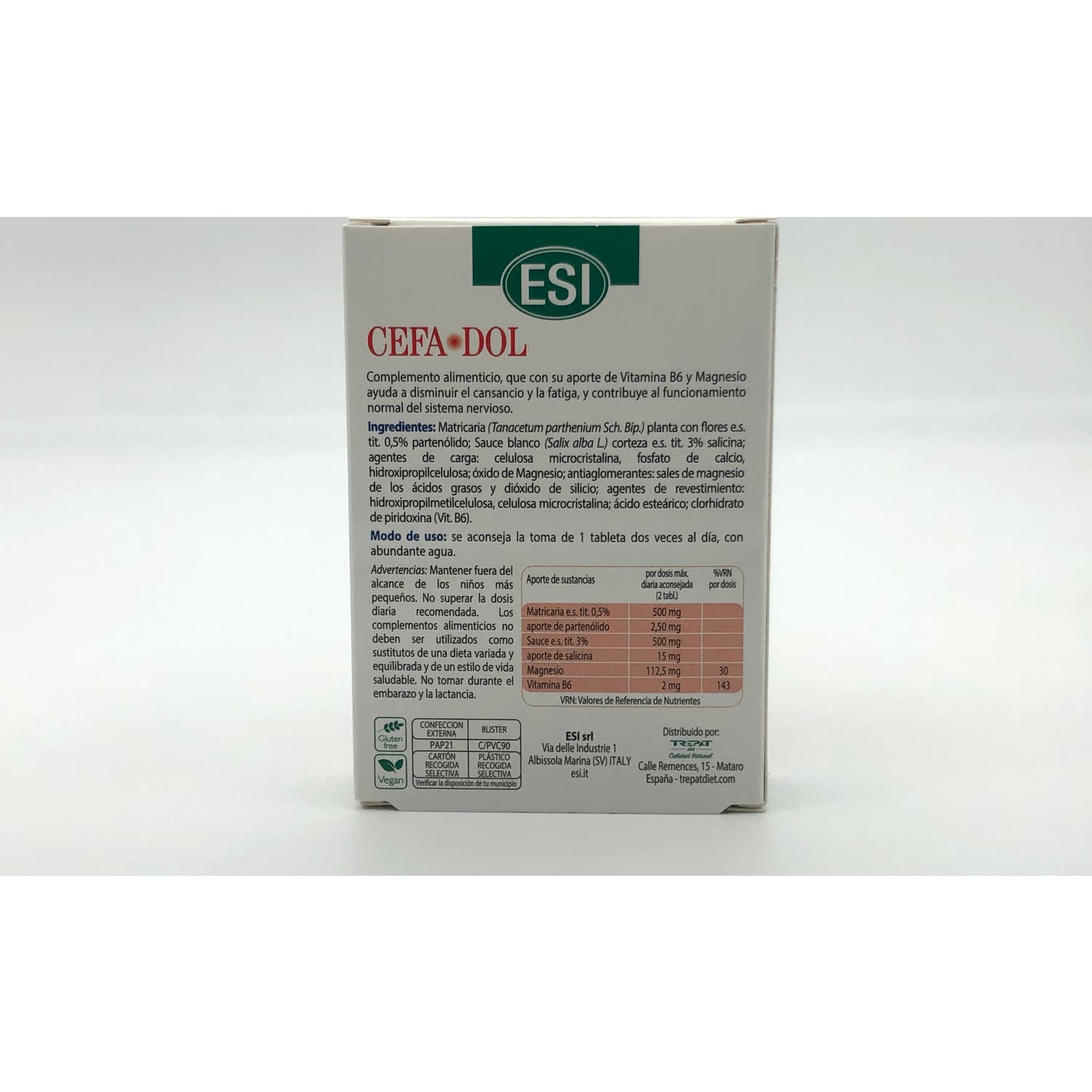 ESI Cefadol 30 tabletas