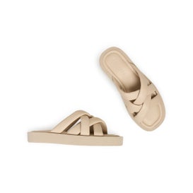 Scholl Ennis Sandalia Beige Talla 37 1 Par