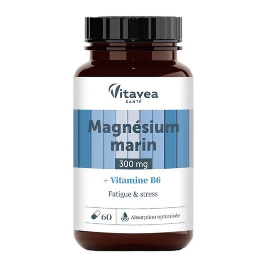 Vitavea Santé Magnesio Marino + Vitamina B6 Fatiga y Estrés 60comp