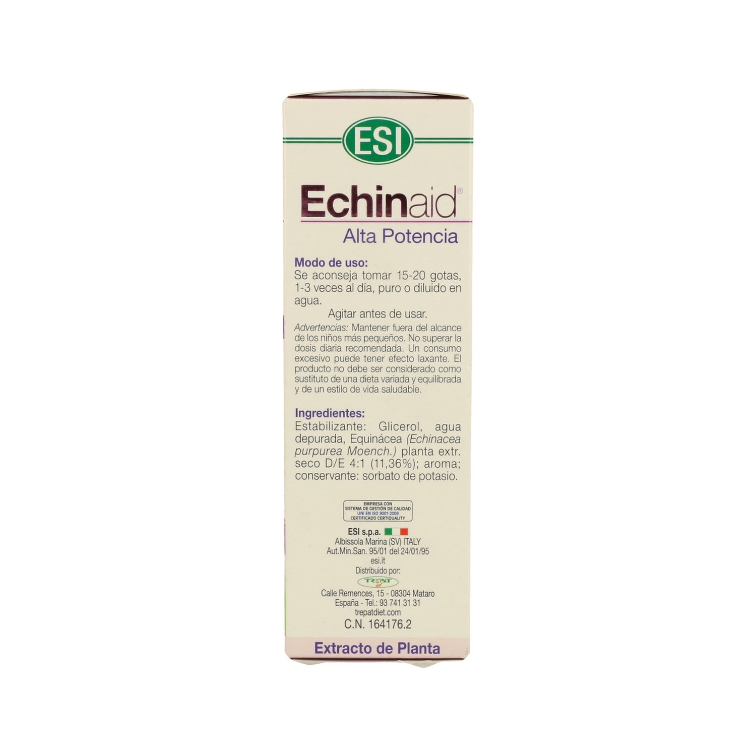 Esi Echinaid Extracto Sin Alcohol 50 ml